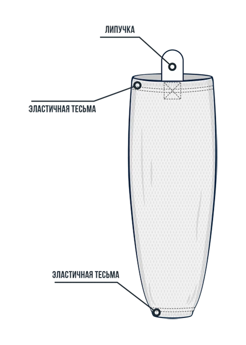 Гамаши хоккейные HOC-GU01