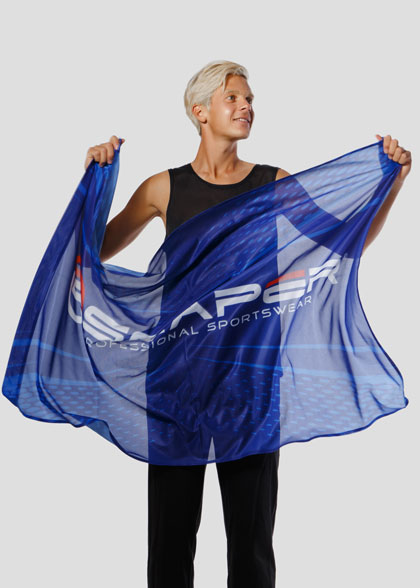 Флаг односторонний под древко FLG-001s