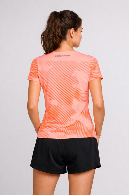 Беговая футболка женская RUN-TS-003